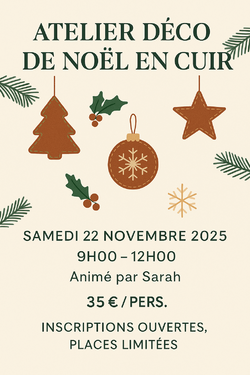 Atelier déco de Noël