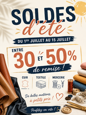 Soldes d’été : du 1er au 15 juillet !